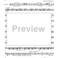 Fanfare for Brass and Percussion - Trombone 1