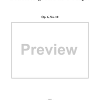 Concerto grosso in C major  Op. 6, No. 10 - Full Score