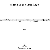 March of the 15th Reg't