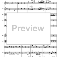 Overture c minor D8 - Score