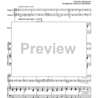 Anthems of America for Two Violins and Piano - Piano