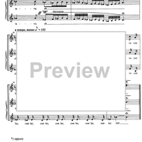 Tre Madrigali - Score