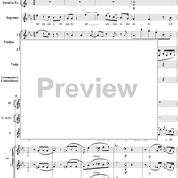 "Misera, dove son!", scena and "Ah, non son' io che parlo", aria, K369 - Full Score