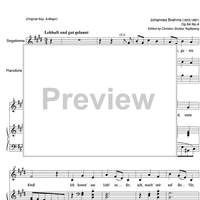 Vergebliches Ständchen Op.84 No. 4