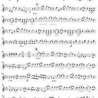 Violin Duet No. 8 in E-flat Major from "Twelve Easy Duets", Op. 10 - Violin 1