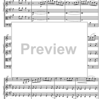 Quintet A Major KV581 - Score