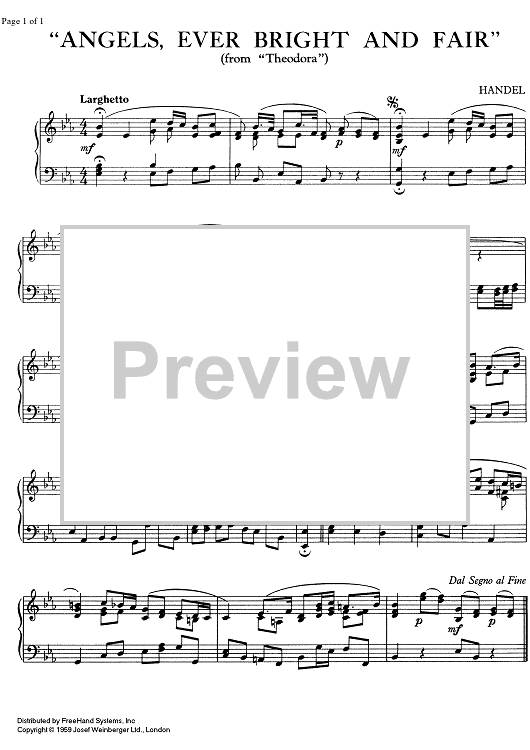 Angels, Ever Bright and Fair