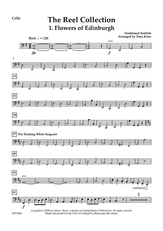 The Reel Collection - Cello