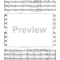 A Cello Christmas for Cello Quartet - Score