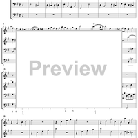 Quartet No. 2 in E minor - Score