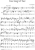 Grand sonata in A Major - Guitar/Piano