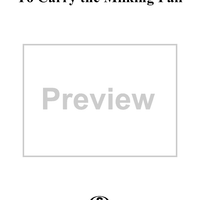 To Carry the Milking Pail