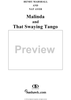 Malinda / That Swaying Tango