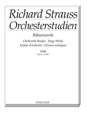 Orchesterstudien aus seinen Bühnenwerken: Viola