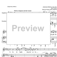 An den Mond Op.71 No. 2