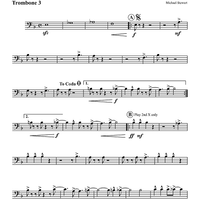 Stop-Time Blues - Trombone 3