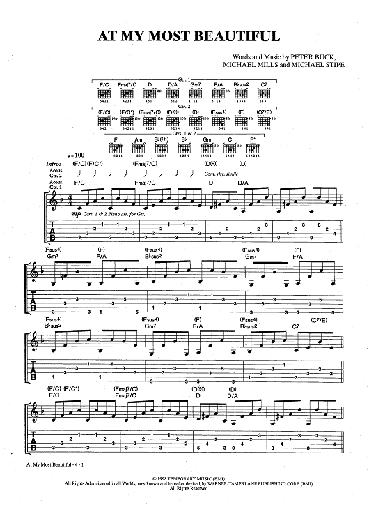 At My Most Beautiful