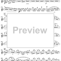 Duet No. 3 from Six Easy Duets, Op. 137 - Flute 1