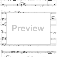 Violin Sonata No. 21 in E Minor, K300c (K304) - Piano Score