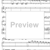 Concerto C Major KV299 - Score