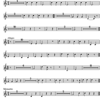 Divertimento No. 6 C Major KV188 - Trumpet in D 4