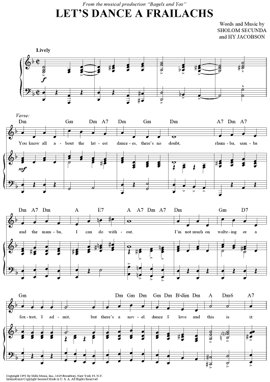 Let's Dance A Freilachs