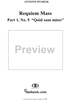 Requiem Mass, Op. 89, Part 1, No. 5, "Quid sum miser"