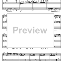 String Trio Bb Major D581B - Score