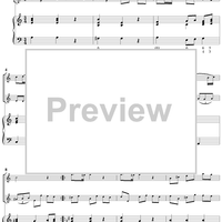 Introduzzione à Tre - Harpsichord Score