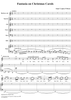 Fantasia on Christmas Carols - Score