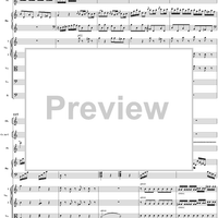 Flute & Harp Concerto in C Major, Movement 1 K297c (K299) - Full Score