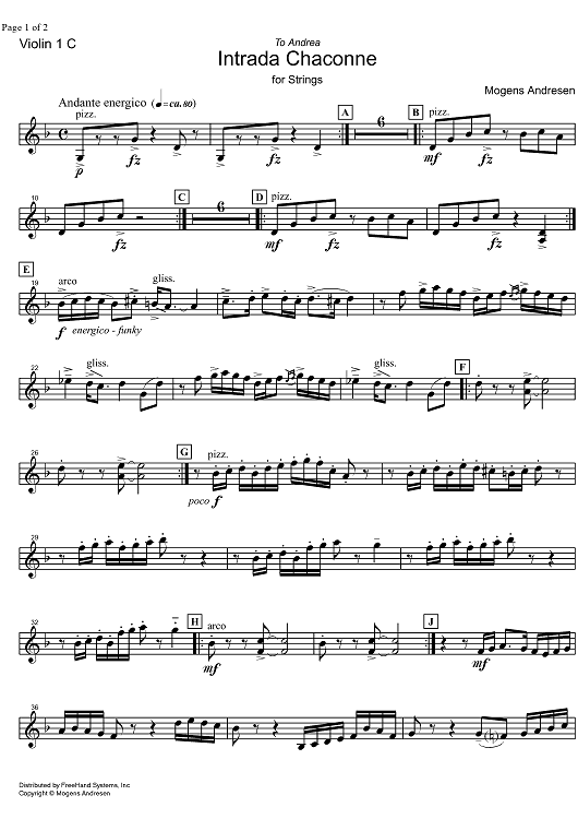 Intrada Chaconne