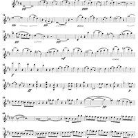 String Quartet No. 7 in D Major, D94 - Violin 1