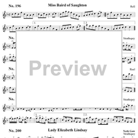 Nos. 181-200: Reels and Strathspeys