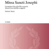 Missa Sancti Josephi - Choral Score