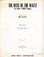 The Days of the Waltz (La Valse A Mille Temps)