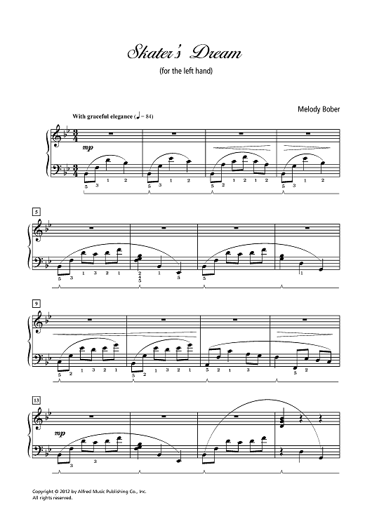 Skater's Dream (for the left hand)