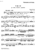 Trio - Clarinet in B-flat