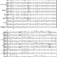 Serenade no. 10 in B-Flat Major, Movement 4, K361(K370a)  ("Gran Partita") - Full Score