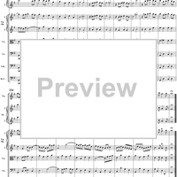 Brandenburg Concerto No. 4: Presto - Score