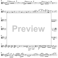 String Quartet No. 21 in D Major, K575 - Viola