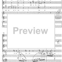 Canto dell'erba secca - Score