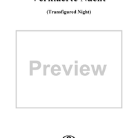 Verklaerte Nacht, Op. 4 - Cello 1