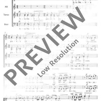 Ave Maria - Choral Score