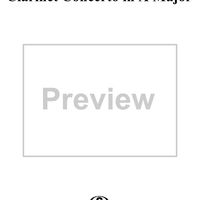 Clarinet Concerto in A Major, K622 - Clarinet