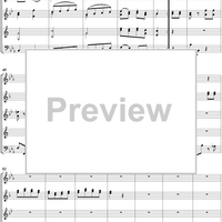 Divertimento No. 3 in E-Flat Major, K166 (K159d) - Score