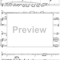 Violin Sonata No. 21 in E Minor, K300c (K304) - Piano Score