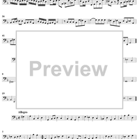 Sonata in G Minor and Presto - Cello