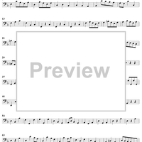 Sonata No. 6 in D Minor - Cello