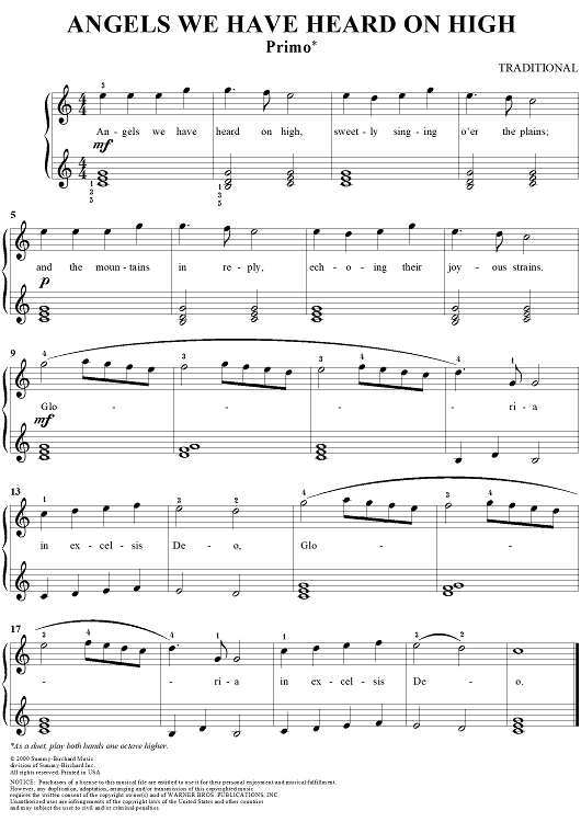 Angels We Have Heard on High